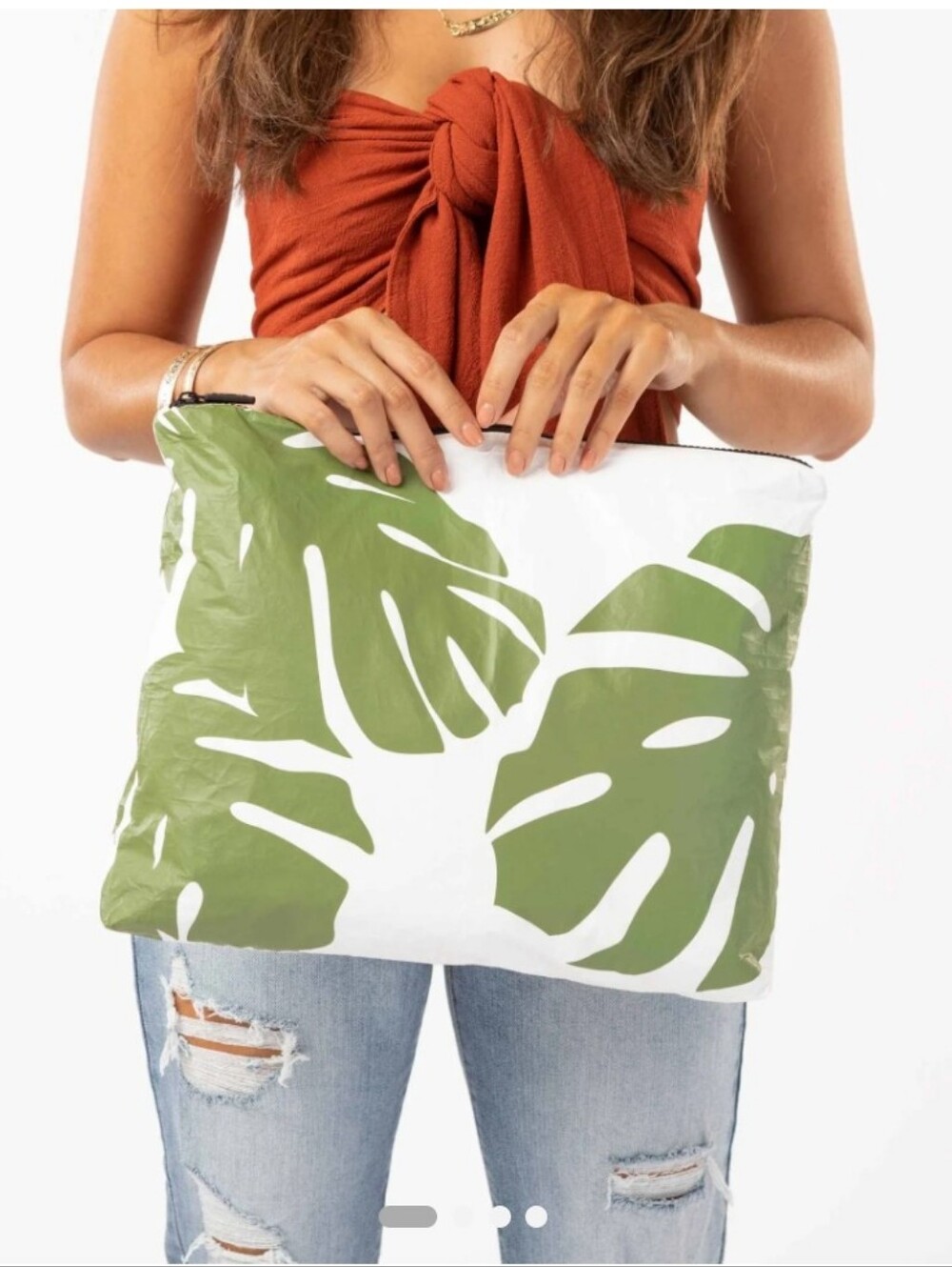 Aloha Collection MAX Monstera Pouch